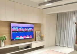 吊櫃式電視櫃設計